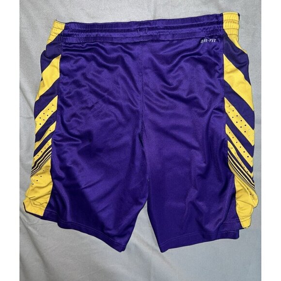 Nike Dri-Fit Basketball Shorts (Med) Vintage LA Lakers Kobe - Picture 1 of 5